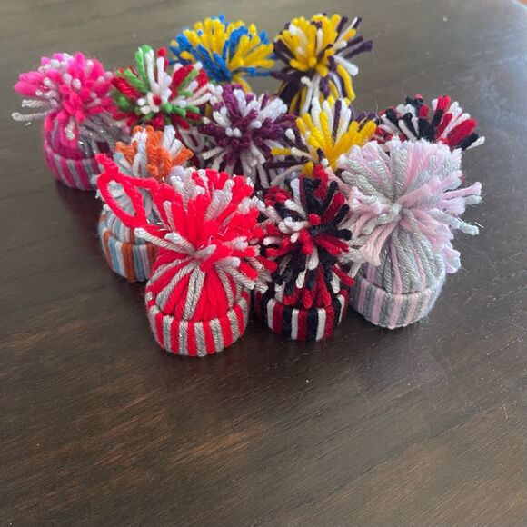 Hat Christmas Tree Ornaments Holiday Winter Ornament Decor - Picture 2 of 8